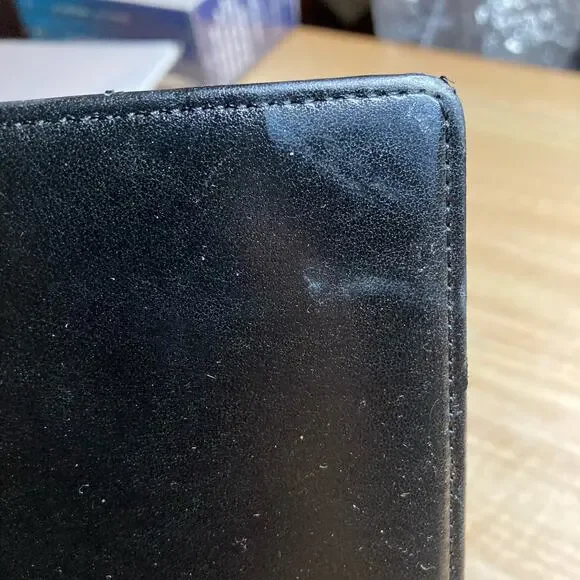 TUL Black Disc Binder w/2 sets of tabs and 50 pages Narrow Ruled Paper. Preowned - Picture 7 of 10